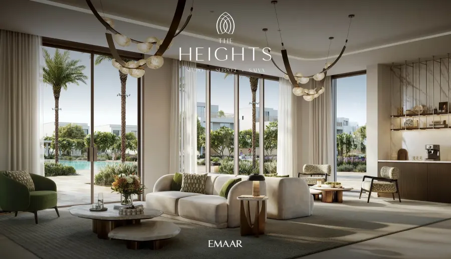 Emaar's render of The Heights clubhouse